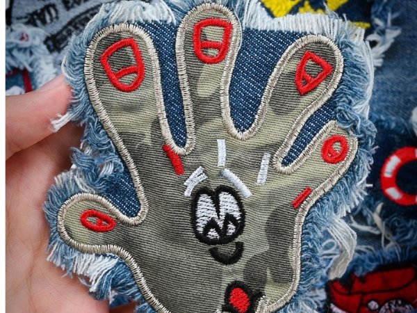 Distressed Denim Patch